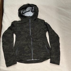 Lululemon Camo Rain Jacket